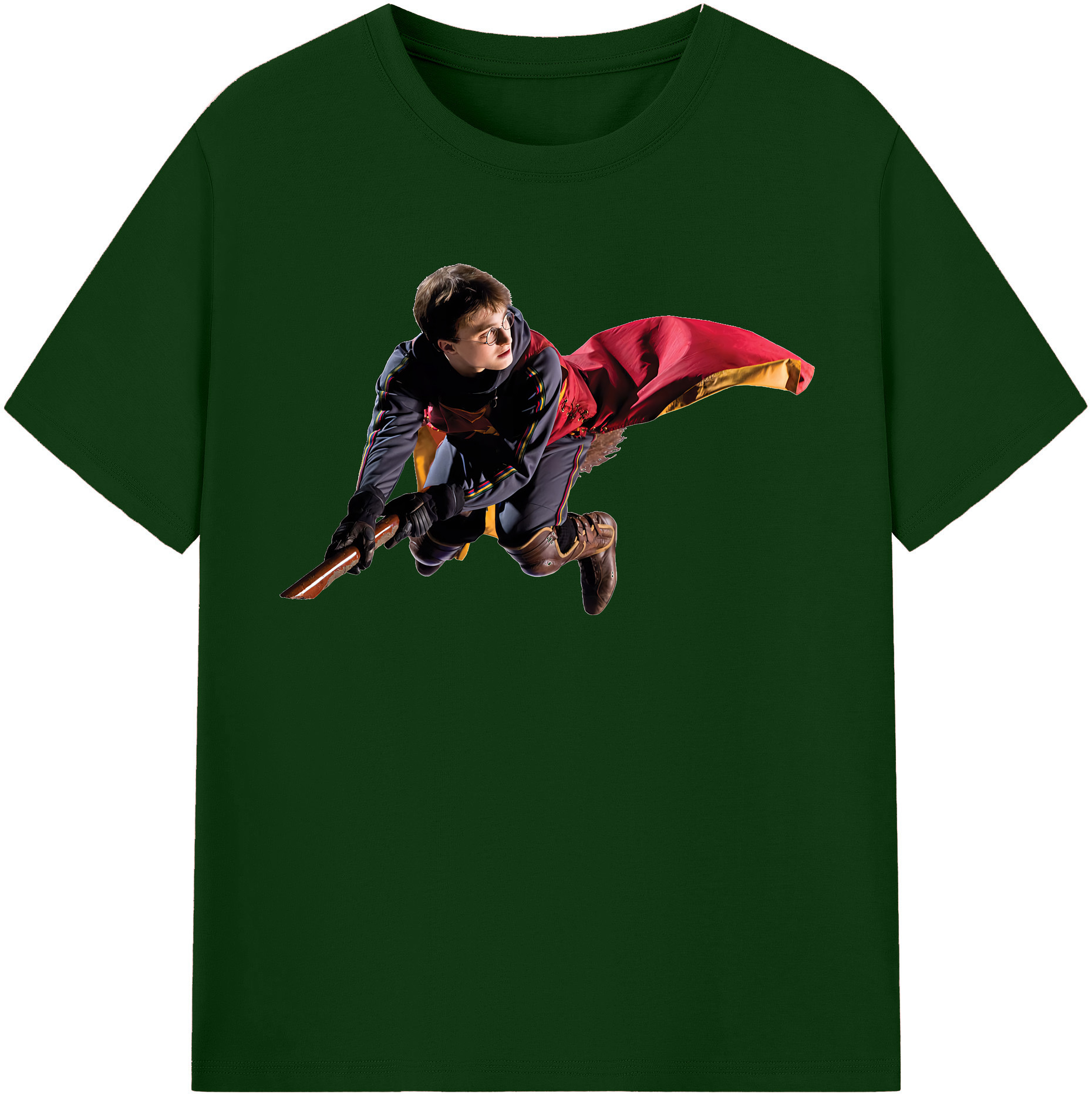 （画像用） Harry Potter ハリー・ポッターシリーズ 綿100％半袖Tシャツ（フロントプリント）